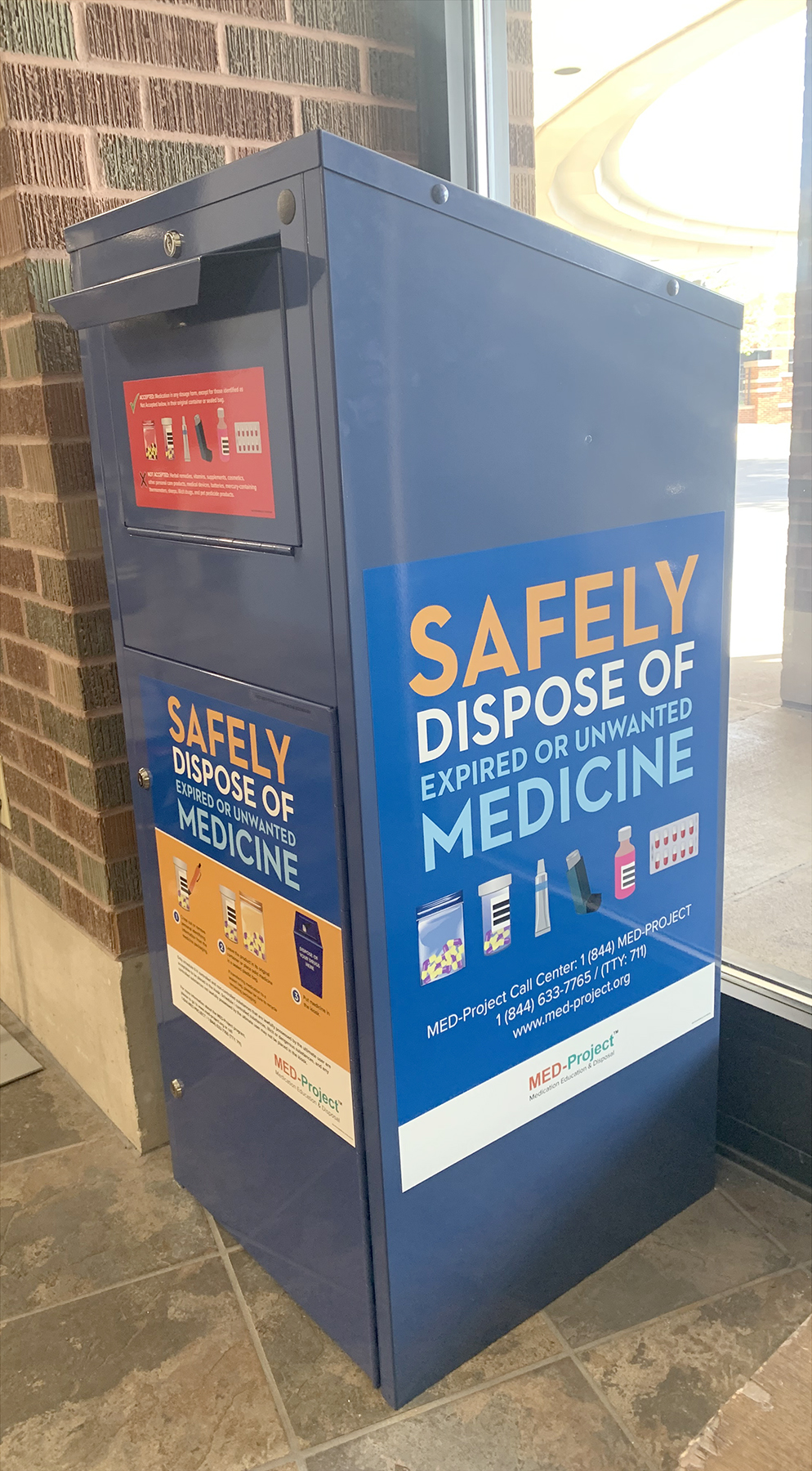 Blessing Health installs public medication disposal containers ...